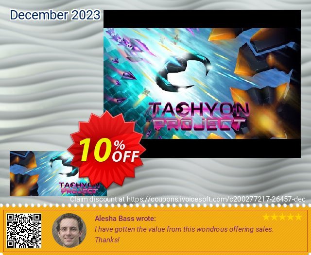 Tachyon Project PC 令人恐惧的 产品销售 软件截图