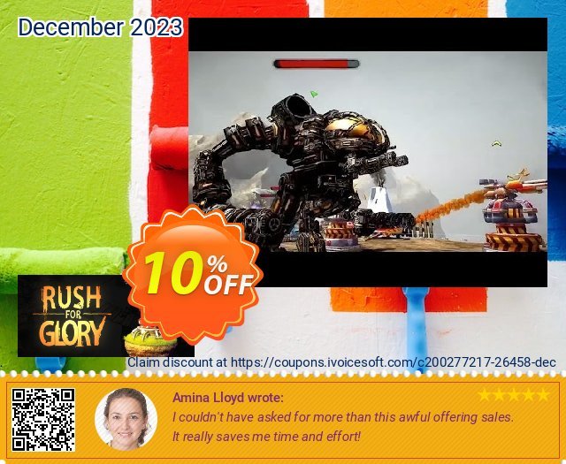Rush for Glory PC 令人恐惧的 产品销售 软件截图