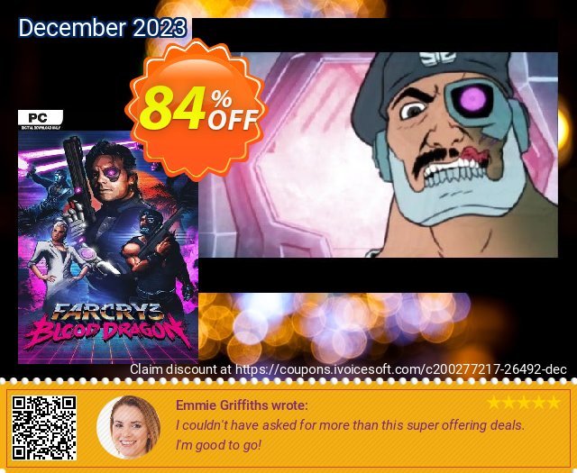 Far Cry 3 - Blood Dragon DLC discount 84% OFF, 2024 Easter Day discounts. Far Cry 3 - Blood Dragon DLC Deal