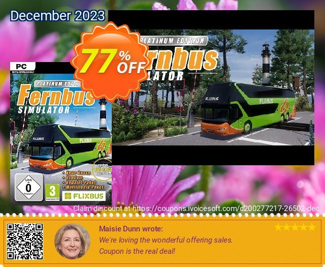 Fernbus Simulator - Platinum Edition PC genial Preisnachlass Bildschirmfoto