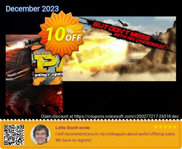 Post Apocalyptic Mayhem PC discount 10% OFF, 2024 Resurrection Sunday offering sales. Post Apocalyptic Mayhem PC Deal