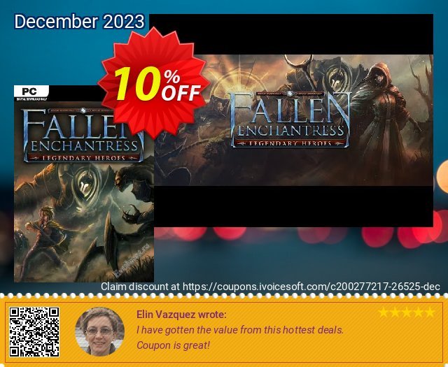 Fallen Enchantress Legendary Heroes PC discount 10% OFF, 2024 Labour Day offering sales. Fallen Enchantress Legendary Heroes PC Deal