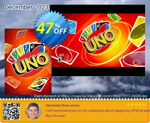 UNO PC discount 47% OFF, 2024 World Heritage Day discount. UNO PC Deal