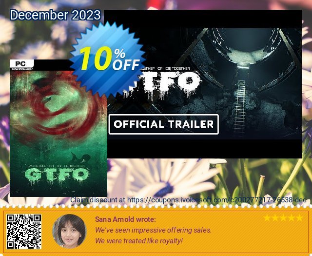 GTFO PC ausschließenden Sale Aktionen Bildschirmfoto