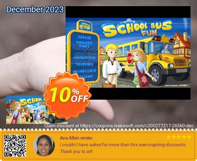 School Bus Fun PC aufregenden Preisnachlässe Bildschirmfoto