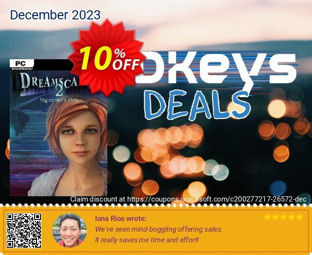 Dreamscapes Nightmare's Heir Premium Edition PC terpisah dr yg lain voucher promo Screenshot