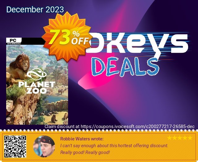 10 Off Planet Zoo Pc Coupon Code Apr 2020 Ivoicesoft
