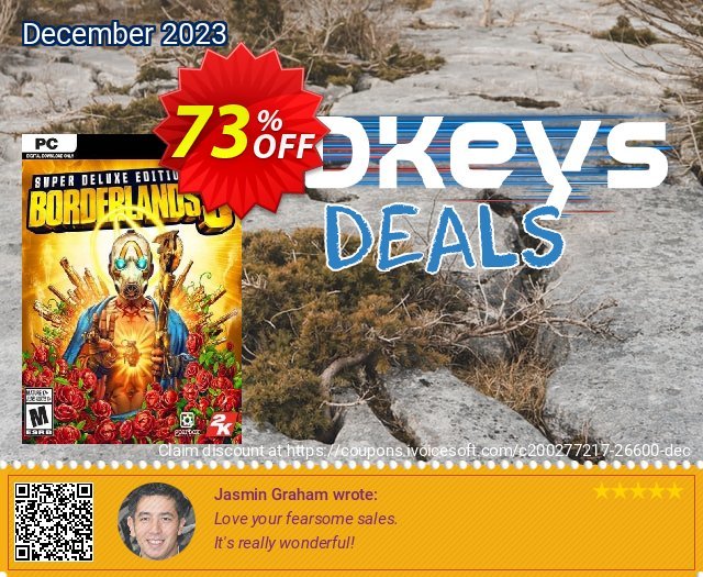 Borderlands 3 - Super Deluxe Edition PC (Steam) ausschließlich Verkaufsförderung Bildschirmfoto