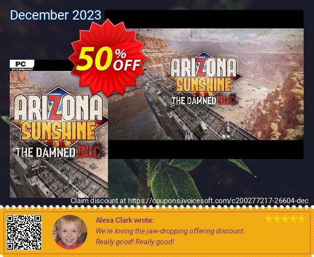 Arizona Sunshine PC - The Damned DLC discount 50% OFF, 2024 Spring offering sales. Arizona Sunshine PC - The Damned DLC Deal
