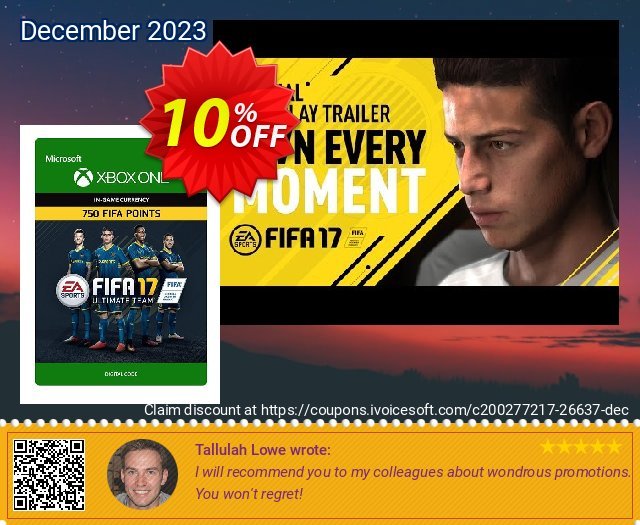 Fifa 17 - 750 FUT Points (Xbox One) discount 10% OFF, 2022 DrinksGiving discounts. Fifa 17 - 750 FUT Points (Xbox One) Deal