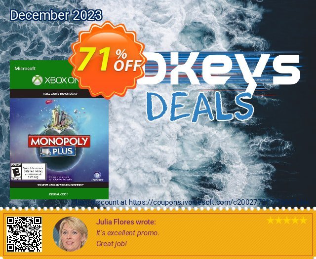 Monopoly Plus Xbox One (US) discount 71% OFF, 2022 New Year's Day offering sales. Monopoly Plus Xbox One (US) Deal