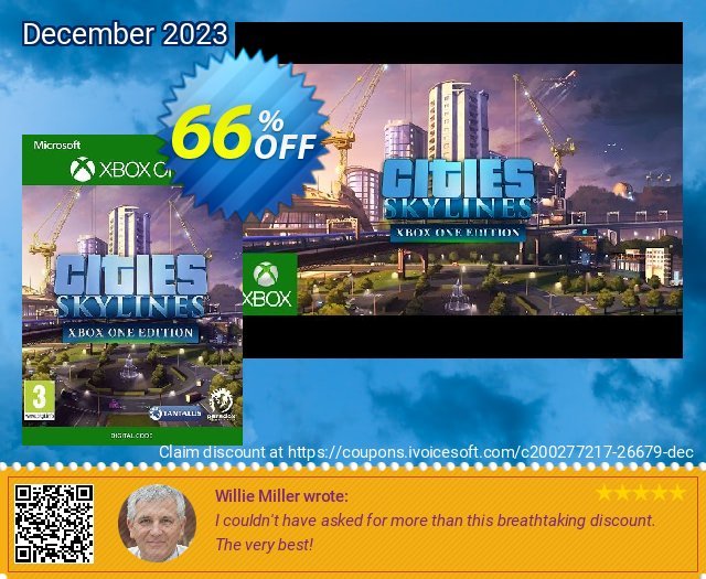 Cities: Skylines Xbox One (US) discount 66% OFF, 2024 Mother Day offering sales. Cities: Skylines Xbox One (US) Deal