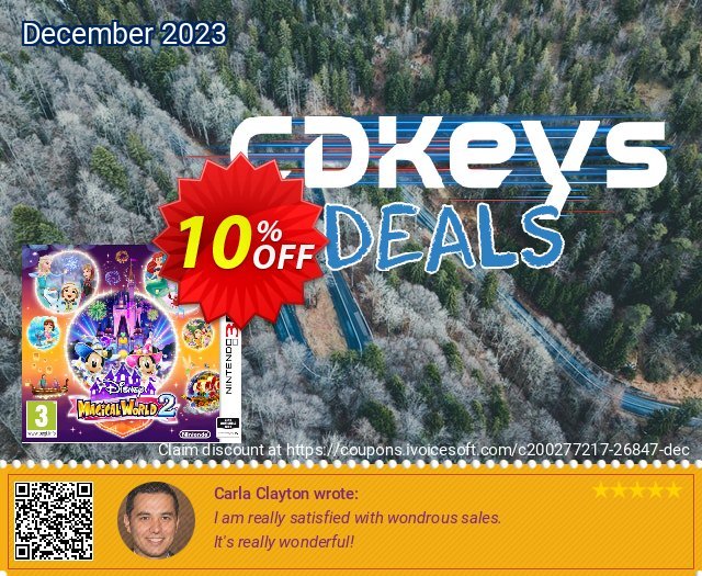 Disney Magical World 2 3DS - Game Code khusus promo Screenshot