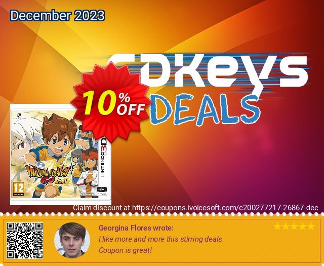Inazuma Eleven Go: Light 3DS - Game Code discount 10% OFF, 2024 Easter Day offering sales. Inazuma Eleven Go: Light 3DS - Game Code Deal