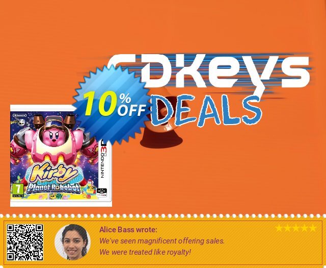 Kirby Planet Robobot 3DS - Game Code discount 10% OFF, 2024 World Backup Day offering sales. Kirby Planet Robobot 3DS - Game Code Deal