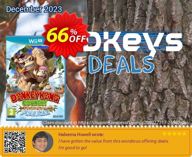 Donkey Kong Country: Tropical Freeze Wii U - Game Code discount 66% OFF, 2022 Memorial Day promotions. Donkey Kong Country: Tropical Freeze Wii U - Game Code Deal