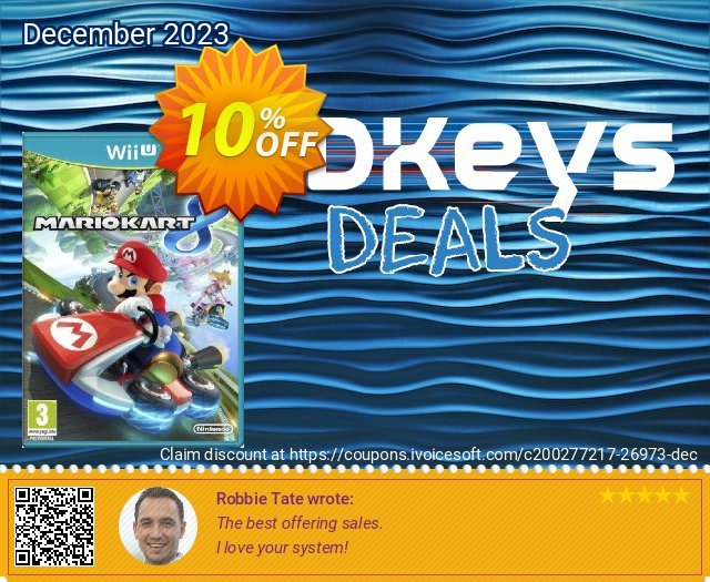 Mario Kart 8 Nintendo Wii U - Game Code besten Verkaufsförderung Bildschirmfoto