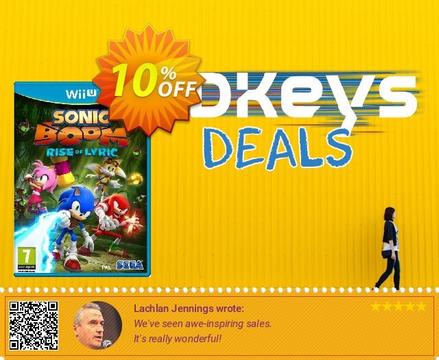 Sonic Boom: Rise of Lyric Nintendo Wii U - Game Code 壮丽的 产品销售 软件截图