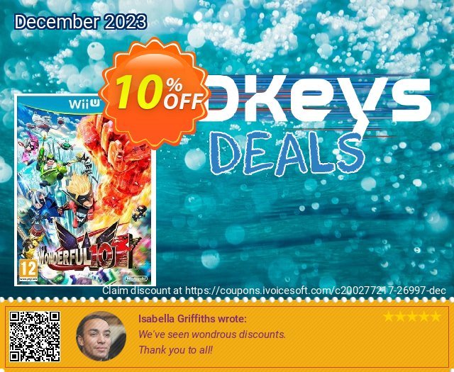 The Wonderful 101 Nintendo Wii U - Game Code discount 10% OFF, 2024 Easter Day offering sales. The Wonderful 101 Nintendo Wii U - Game Code Deal