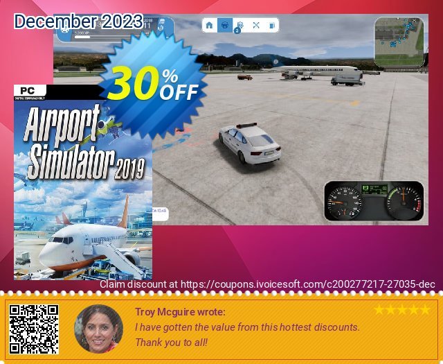 Airport Simulator 2019 PC 可怕的 产品销售 软件截图