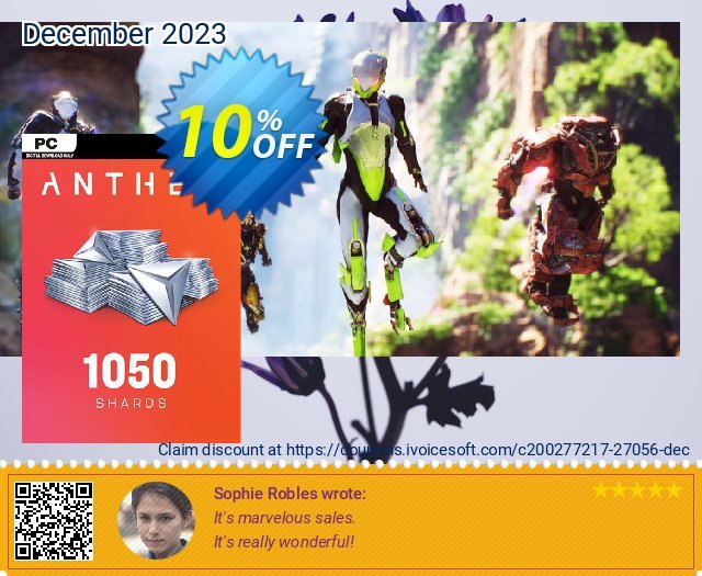Anthem 1050 Shards Pack PC discount 10% OFF, 2022 New Year promo. Anthem 1050 Shards Pack PC Deal
