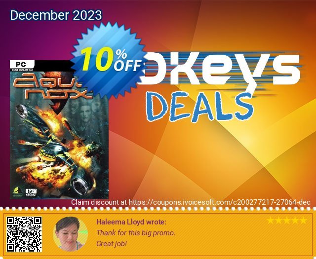 AquaNox PC discount 10% OFF, 2024 World Backup Day promotions. AquaNox PC Deal