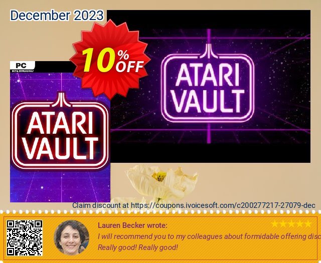 Atari Vault PC gemilang kode voucher Screenshot
