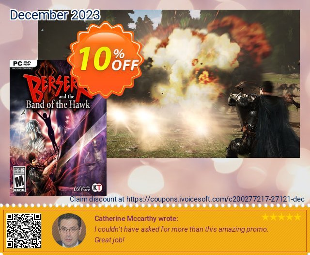 Berserk and the Band of the Hawk PC discount 10% OFF, 2024 April Fools' Day sales. Berserk and the Band of the Hawk PC Deal