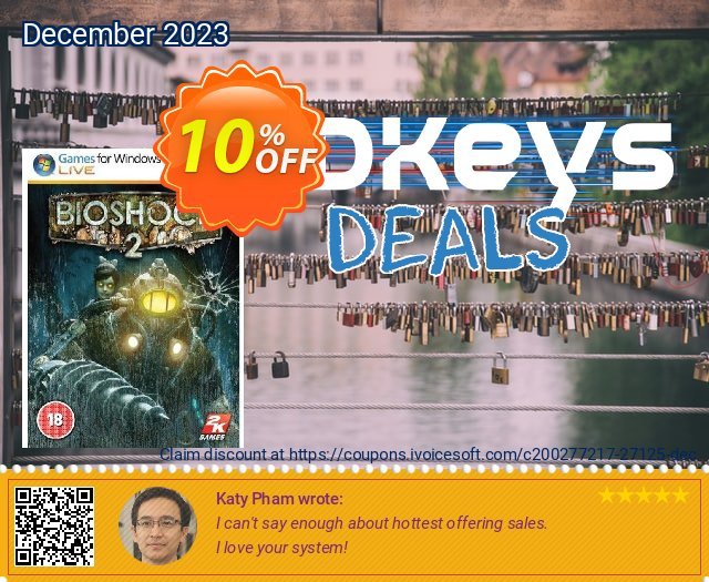 Bioshock 2 (PC) discount 10% OFF, 2024 World Heritage Day offering discount. Bioshock 2 (PC) Deal