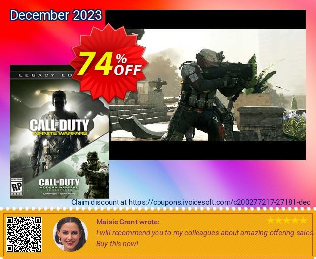 Call of Duty (COD): Infinite Warfare Digital Legacy Edition PC 令人惊讶的 促销 软件截图