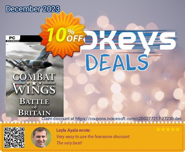 Combat Wings Battle of Britain PC atemberaubend Verkaufsförderung Bildschirmfoto