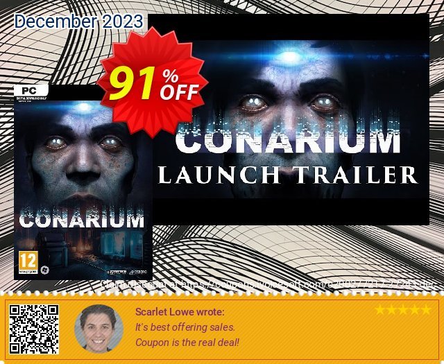 Conarium PC discount 91% OFF, 2022 Christmas offering sales. Conarium PC Deal