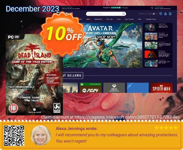 Dead Island - Game of the Year PC ausschließenden Preisreduzierung Bildschirmfoto