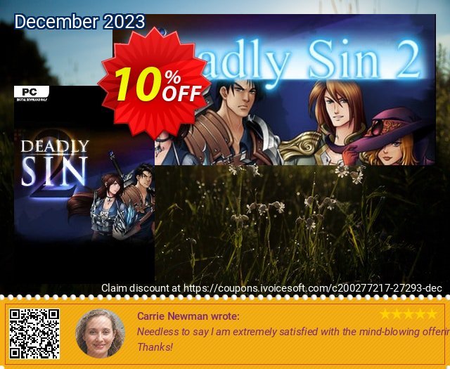 Deadly Sin 2 PC discount 10% OFF, 2024 April Fools' Day sales. Deadly Sin 2 PC Deal