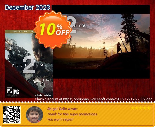 Destiny 2 - Digital Deluxe Edition PC faszinierende Förderung Bildschirmfoto