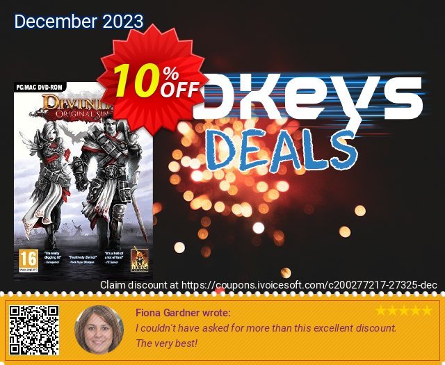 Divinity Original Sin PC discount 10% OFF, 2024 World Heritage Day offering sales. Divinity Original Sin PC Deal