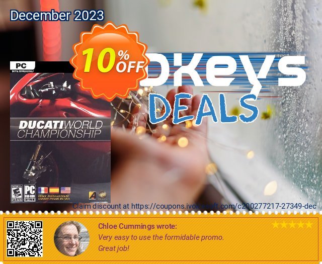 Ducati World Championship PC fantastisch Außendienst-Promotions Bildschirmfoto