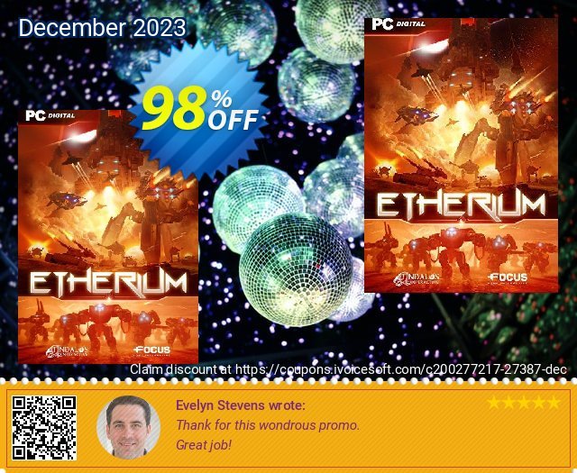 Etherium PC 令人恐惧的 产品销售 软件截图