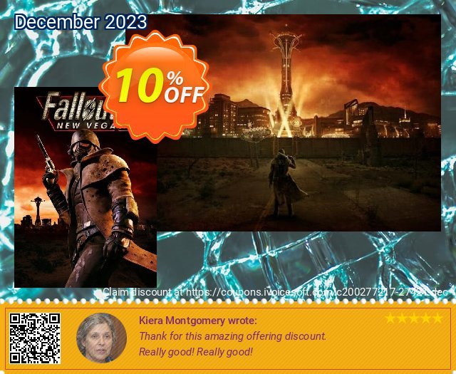 Fallout: New Vegas (PC) formidable Förderung Bildschirmfoto