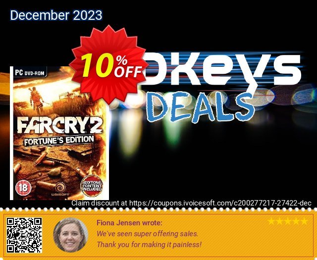 Far Cry 2 - Complete Edition (PC) 了不起的 销售 软件截图