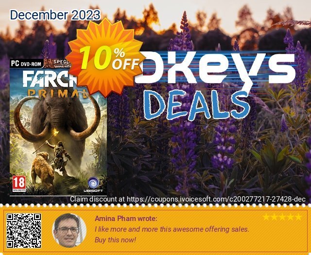 Far Cry Primal Special Edition PC 令人惊奇的 产品销售 软件截图