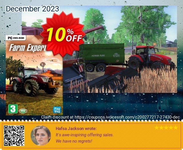 Farm Expert 2017 PC dahsyat penawaran promosi Screenshot