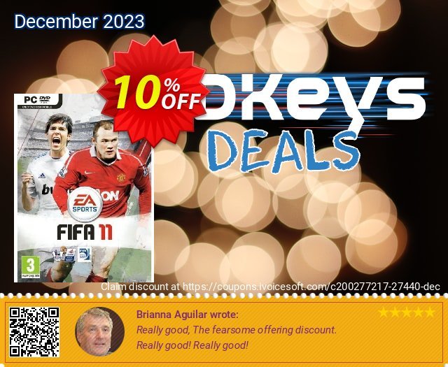 FIFA 11 (PC) discount 10% OFF, 2024 World Heritage Day offering sales. FIFA 11 (PC) Deal