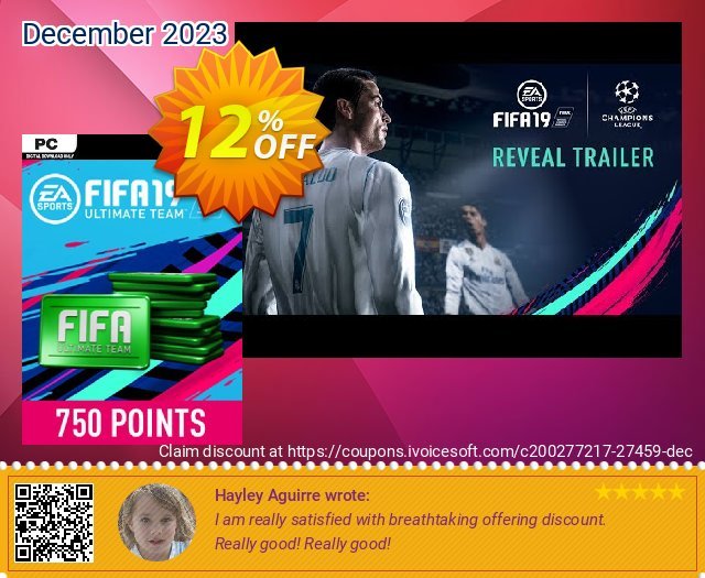 FIFA 19 - 750 FUT Points PC 大きい カンパ スクリーンショット