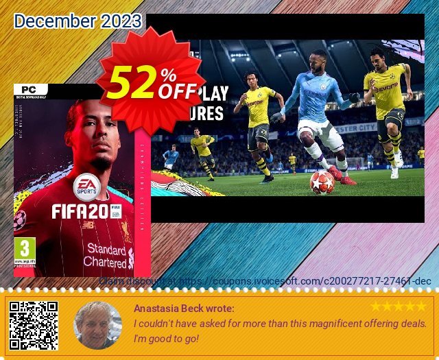 FIFA 20: Champions Edition PC 大的 产品销售 软件截图