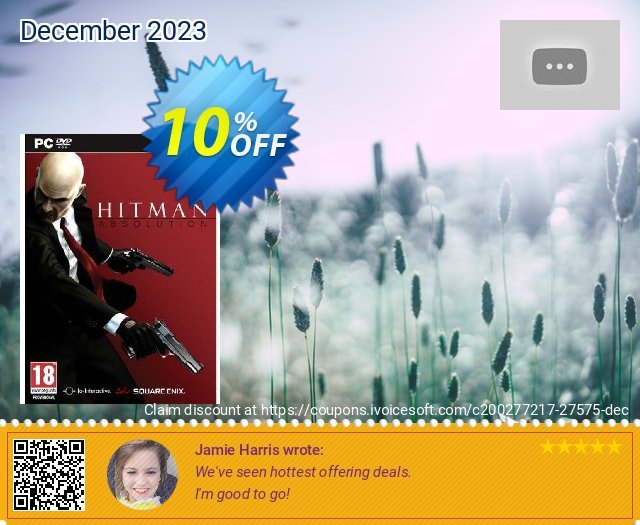 Hitman Absolution (PC) discount 10% OFF, 2024 World Heritage Day discounts. Hitman Absolution (PC) Deal