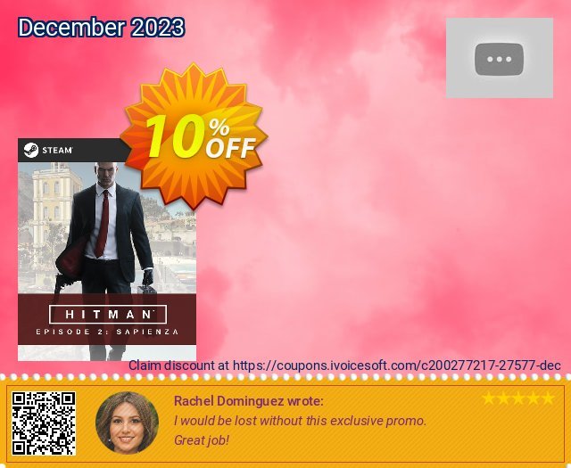 Hitman Episode 2: Sapienza PC discount 10% OFF, 2024 Easter Day sales. Hitman Episode 2: Sapienza PC Deal