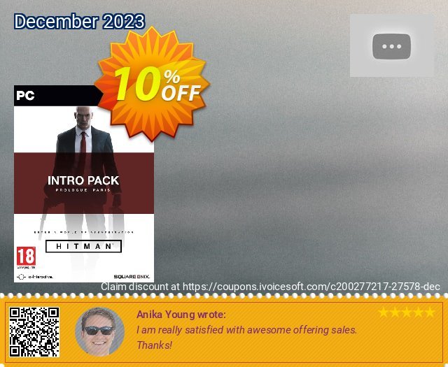 Hitman Intro Pack PC toll Ermäßigungen Bildschirmfoto