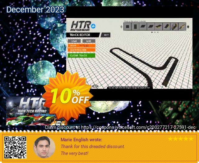 HTR+ Slot Car Simulation PC khusus penawaran sales Screenshot
