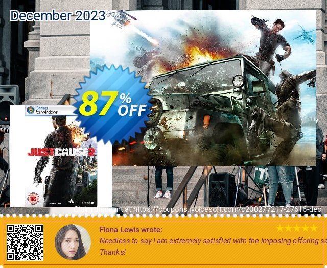 Just Cause 2 (PC) menakuntukan penawaran promosi Screenshot